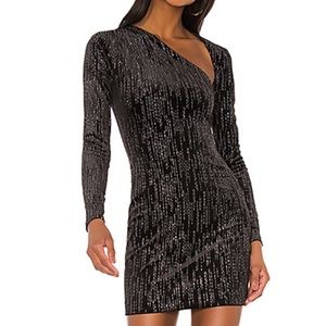 H:ours Flirt Mini Dress Black